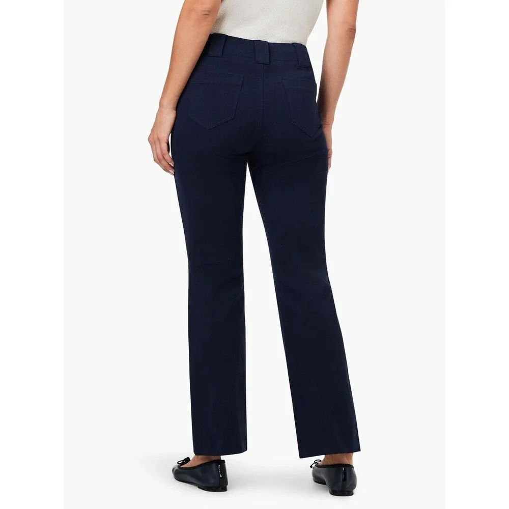 NIC + ZOE Plaza Demi Bootcut Ankle Pants In‎ Dark Indigo Size 6